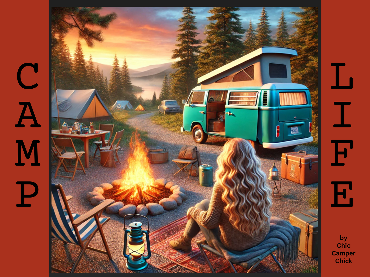 Jigsaw Puzzle 1000 piece by Chic Camper Chick