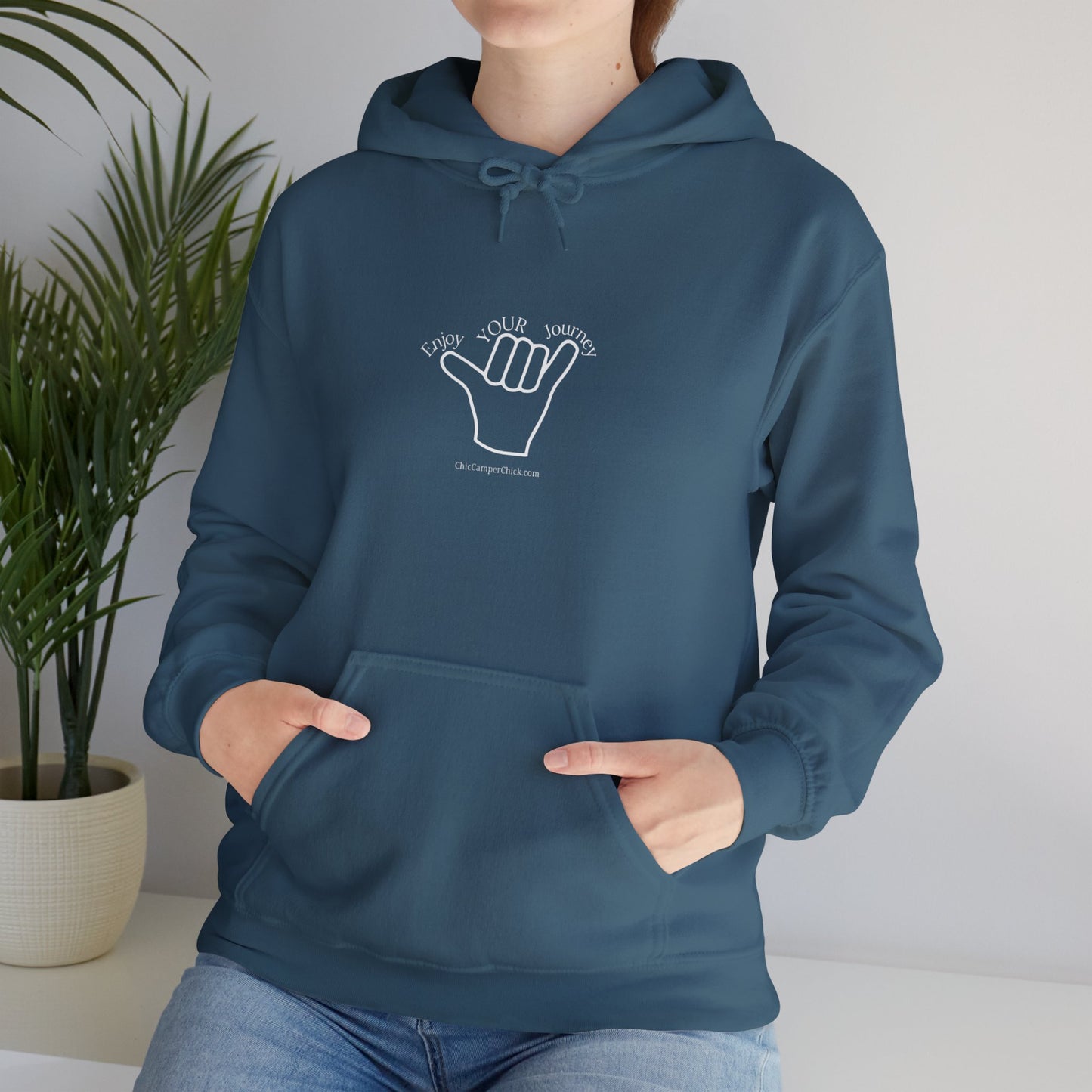 Enjoy Your Journey Hang Loose Hoodie Unisex Heavy Blend™ Hooded Sweatshirt