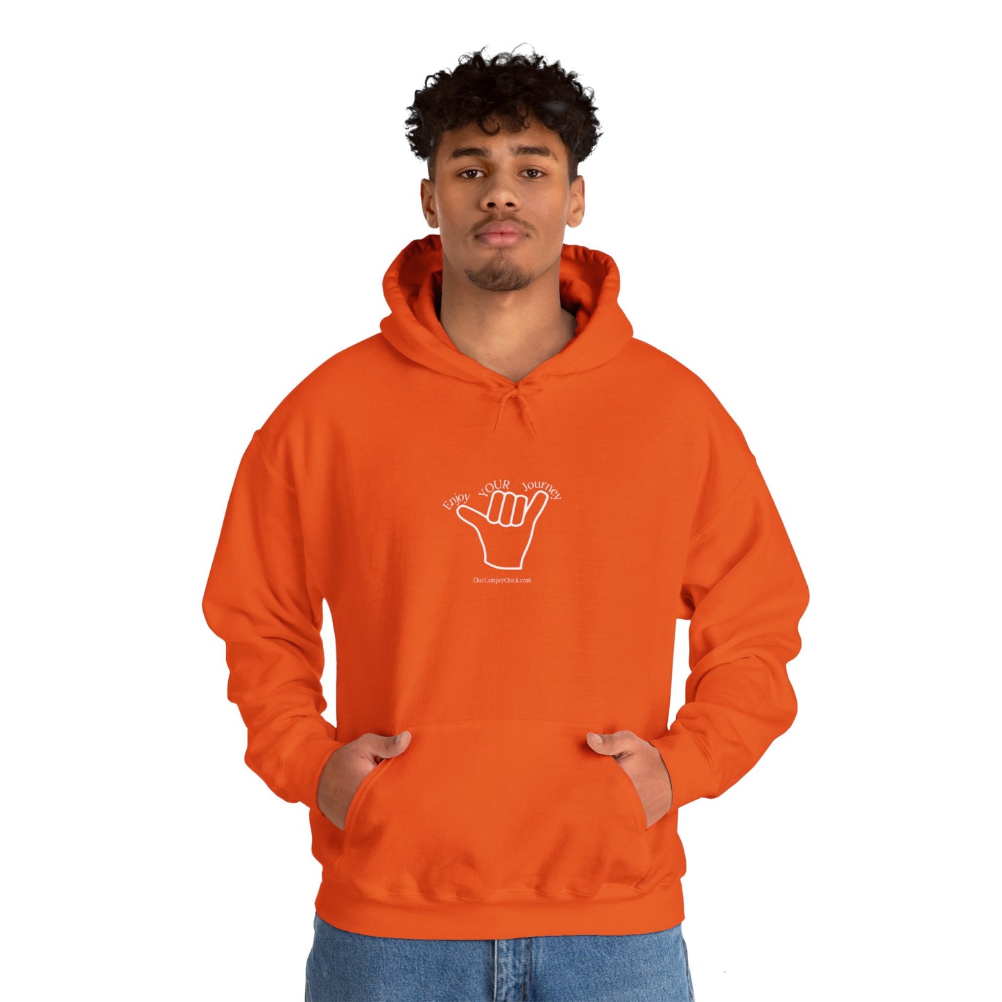 Enjoy Your Journey Hang Loose Hoodie Unisex Heavy Blend™ Hooded Sweatshirt